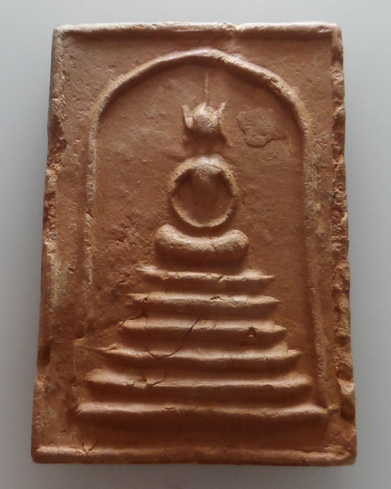 พระสมเด็จเนื้อดินเผา หลวงพ่อชำนาญ วัดบางกุฎีทอง จ.ปทุมธานี