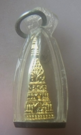 **เบาๆ**รูปหล่อองค์พระธาตุพนมจำลอง วัดพระธาตุพนมฯ จ.นครพนม**กะไหล่ทอง เลี่ยมสวยพร้อมใช้