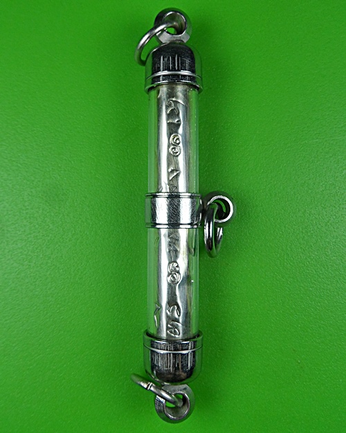 ตะกรุดตรีนิสิงเห หลวงปู่สิงห์ วัดบ้านขี้เหล็ก ศรีสะเกษ .B828.