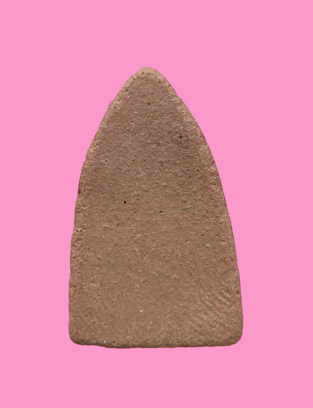 พระกลีบบัวอาจารย์ชุม ไชยคีรี ปี2497 เนื้อดิน วัดพระบรมธาตุ จ.นครศรีธรรมราช 