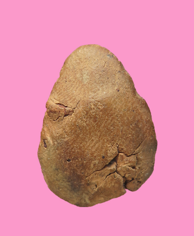 พระกลีบบัว เนื้อดินผสมดินเผาเก่า