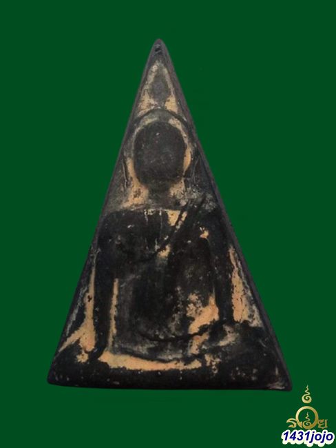 (คัดสวย) นางพญา วัดนางพญา พิมพ์เข่าโค้ง หลังยันต์ดวง ปี 2514 อ.ถนอมสร้าง จ.พิษณุโลก