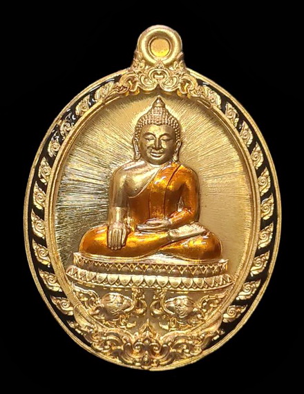 เคาะแรกแดง.. เหรียญ ลพ.สำเร็จศักดิ์สิทธิ์ ๖๓..สัมฤทธิ์ลงยาขอบดำ # ๑๔๐..วัดหนองสะเดา จ.สระบุรี