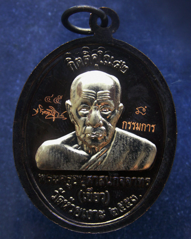 กรรมการ !!! เลข 45...เหรียญหลวงปู่ทวด หลังพ่อท่านเขียว วัดห้วยเงาะ รุ่นกิตติคุโณ 82 เนื้อทองแดงรมดำห