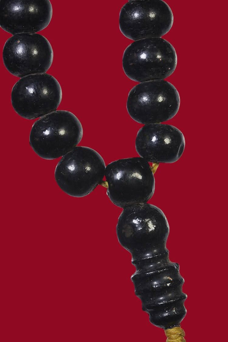 สร้อยประคำ 108เม็ด+เหรียญ ลพ.อุตตมะ วัดวังก์วิเวการาม จ.กาญจนบุรี