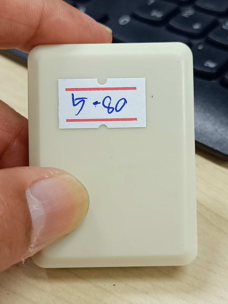 5-80 ผงนั่งพานรวยล้านล้าน หลวงพ่อพัฒน์ วัดห้วยด้วย นครสวรรค์ 2563 กล่องเดิม