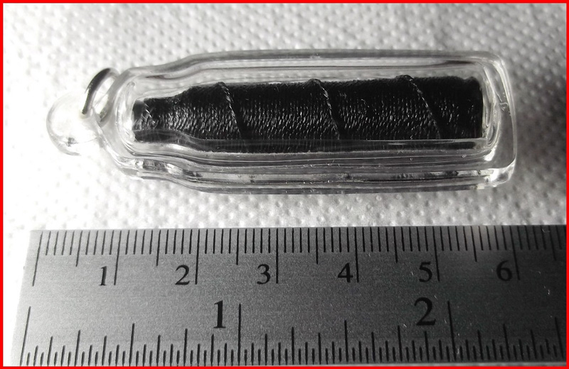 ตะกรุดลูกปืน พระอาจารย์ตี๋เล็ก สำนักสงฆ์เขาสุนะโม จ.เพชรบูรณ์ พร้อมเลี่ยม