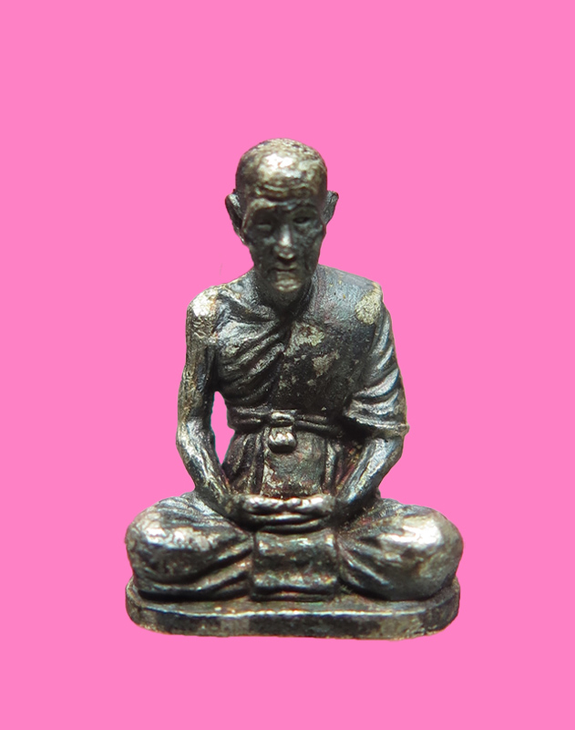 รูปหล่อ รูปเหมือน พระวิทสุทธาธิบดี ไสว วัดไตรมิตร เนื้อเงิน