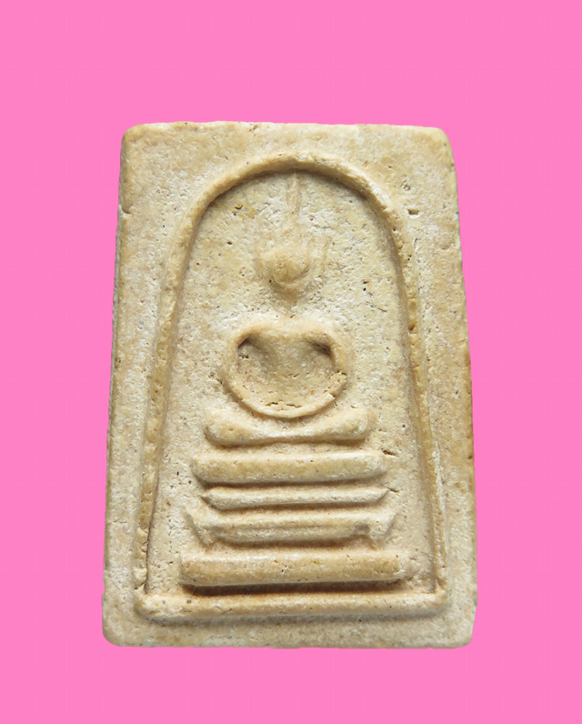 สมเด็จขาโต๊ะ หลังลายนิ้วมือ