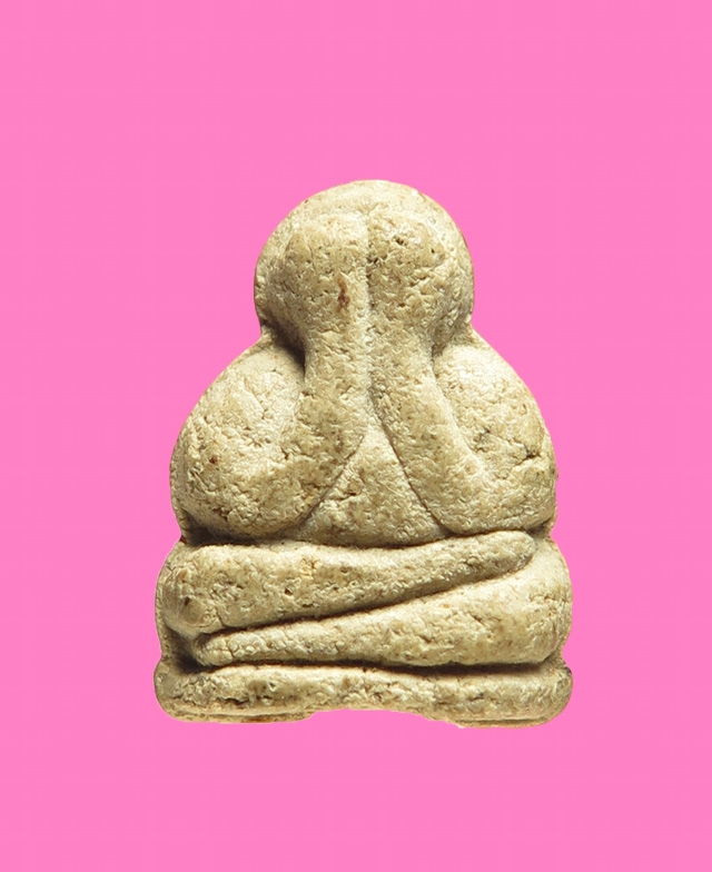 พระปิดตาลอยองค์ ก้นยันต์ (สูงประมาณ 1.5 ซม.)