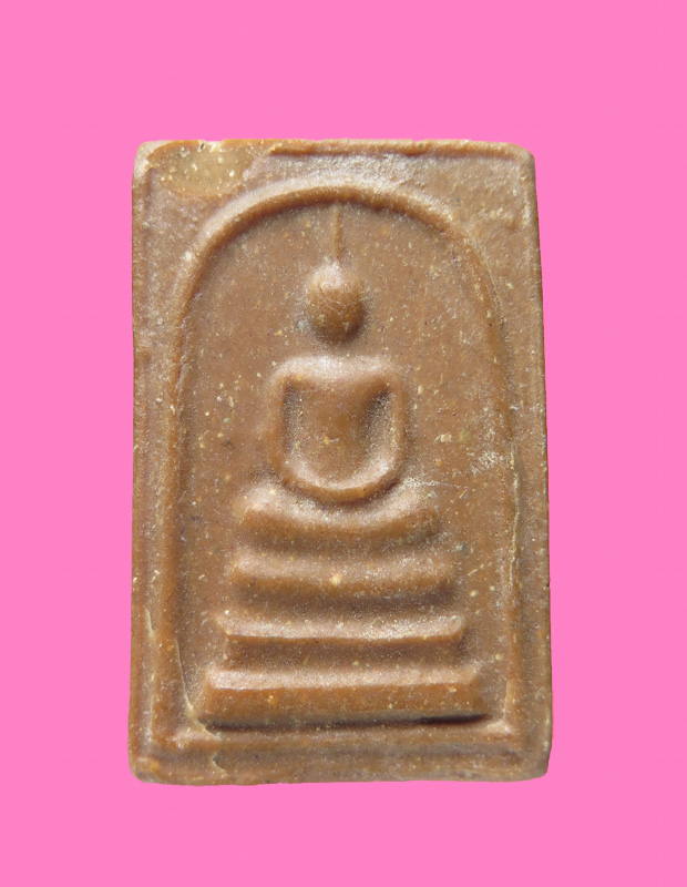 พระสมเด็จหลังปู่ชีวกโกมารภัจจเนื้อผงน้ำมัน