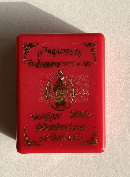 หลวงปู่บุญมา สำนักสงฆ์เขาแก้วทอง จ.ปราจีนบุรี รุ่น พระนาคปรก รอบ เลข 19