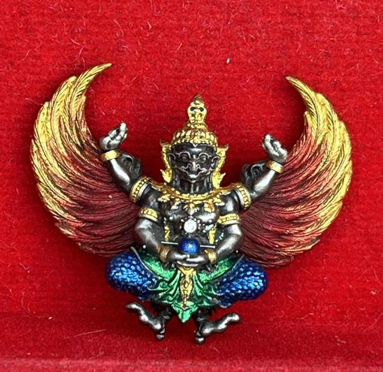 หลวงปู่บุญมา โชติธัมโม วัดบ้านแก่ง ต.วังตะเคียน อ.กบินทร์บุรี จ.ปราจีนบุรี รุ่นพญาสุบรรณพันล้าน นำฤก