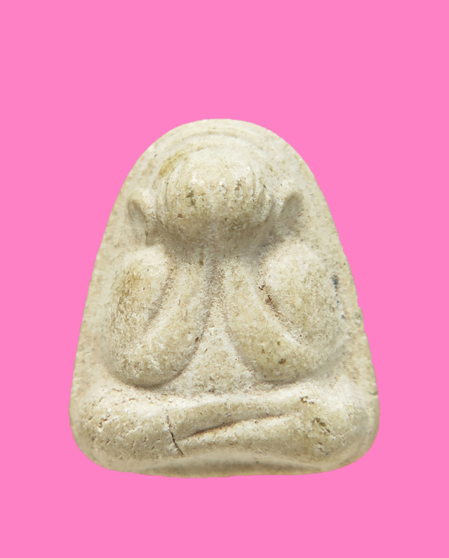 พระปิดตา เนื้อผง หลังจาร