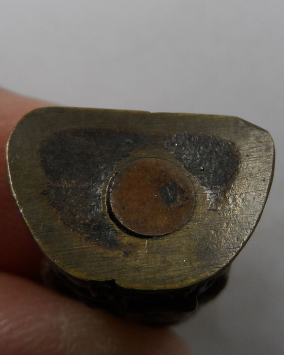 รูปหล่อ (รุ่นแรก) หลวงพรมห์ วัดท่าขวัญ จ.แพร่ ปี๒๕๓๒