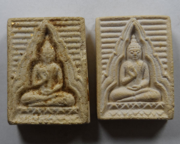 พระผงวัดปากน้ำ ภาษีเจริญ (๒ องค์)