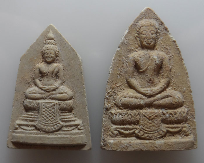 สมเด็จวัดสามปลื้ม (วัดจักรวรรดิราชาวาส) รุ่น ๓ ปฏิสังขรณ์วัด ปี ๒๕๓๔ (๒องค์) (4)