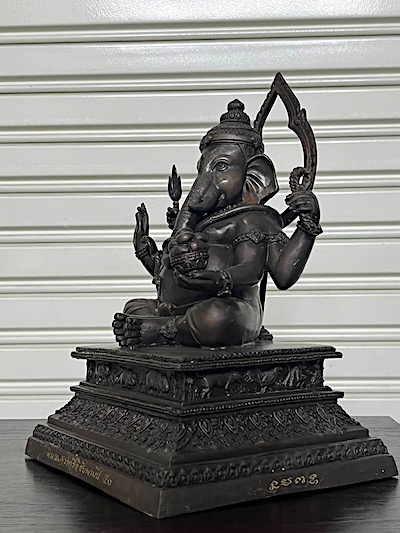 พระพิฆเนศ ศรีวิชัยนามปี วัดถลุงทอง ปี2550