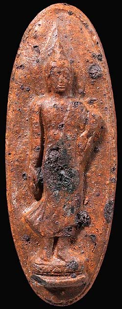 *พระฉลอง ๒๕ พุทธศตวรรษ ปี๒๕๐๐ เนื้อแร่ละลายโหดคลุกตะไบ บล๊อคหนา*