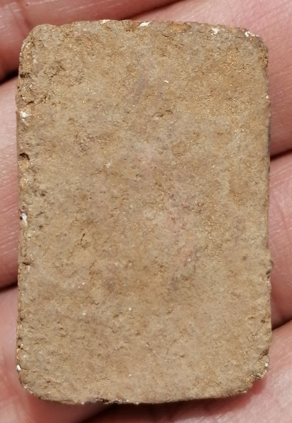 พระสมเด็จทรายเสก​ พิมพ์เกศยาว หลวงพ่อกวย วัดโฆสิตาราม จ.ชัยนาท​ ยุคต้น​ ปี​ 2500-2509​ เคาะเดียว(5) 