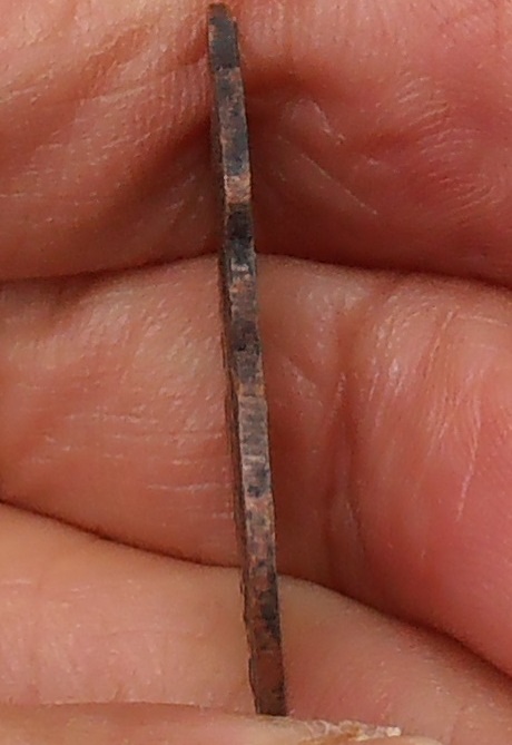 เหรียญเสมาพระชินราช อาจารย์กูน วัดบ้านทึง สุพรรณบุรี ปี๒๔๖๘ เนื้อทองแดง