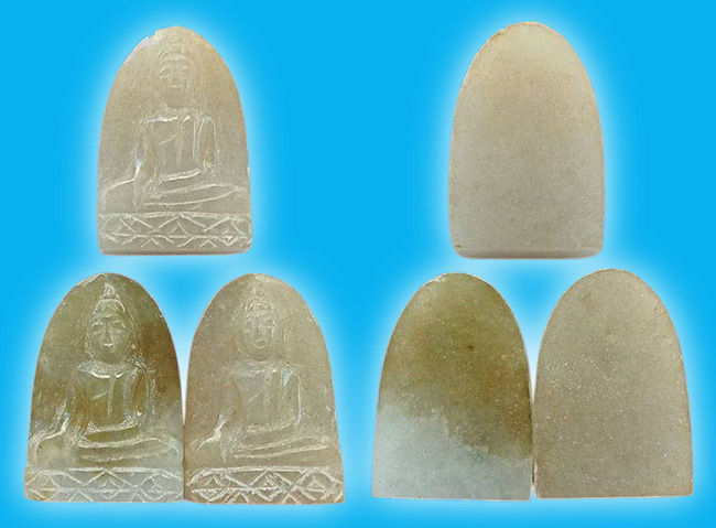 พระยอดขุนพล เนื้อหยกขาว หลวงพ่อขันธ์ วัดพระศรีอารย์ หลวงพ่ออุตตมะ วัดวังวิเวการาม ปลุกเสก ปี 2539 