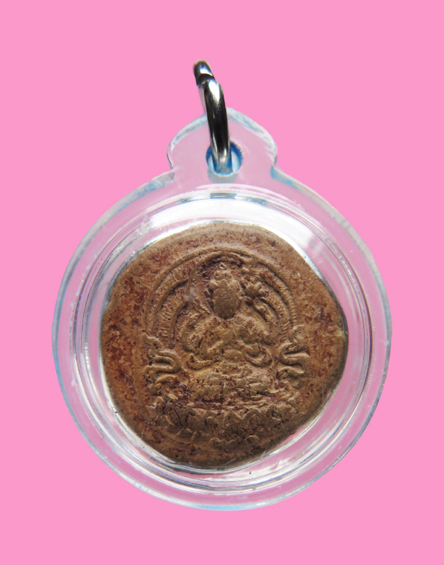 พระพิมพ์จันทร์ลอย เจ้าแม่กวนอิม 4 กร มูลนิธิเทียนฟ้า ยุคแรก หายาก