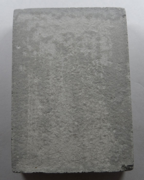 หินมีดโกน หลังยันต์ หลวงพ่อชำนาญ(พระครูปทุมวรกิจ) วัดบางกุฎีทอง จ.ปทุมธานี