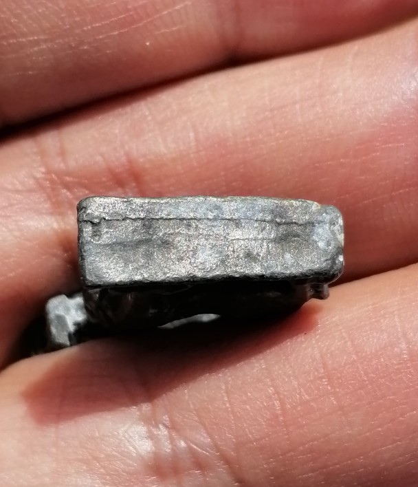 สิงห์คอยาวเนื้อตะกั่ว หลวงพ่อกวย วัดโฆสิตาราม​ จ.ชัยนาท ปี​ 2521​ เคาะเดียว