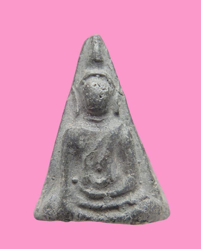 นางพญา เนื้อผงผสมใบลาน หลังจาร