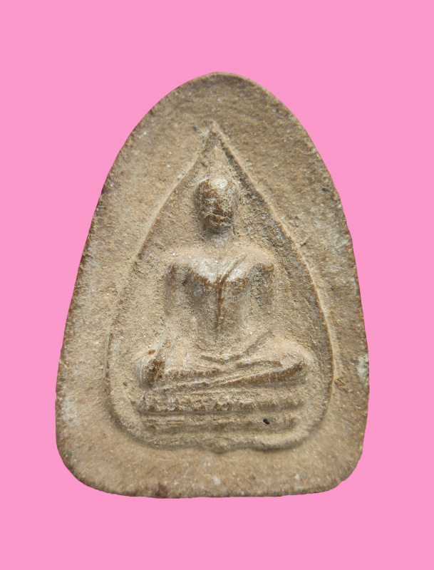 พระพุทธโคดม เนื้อผงยา หลวงพ่อขอม วัดไผ่โรงวัว