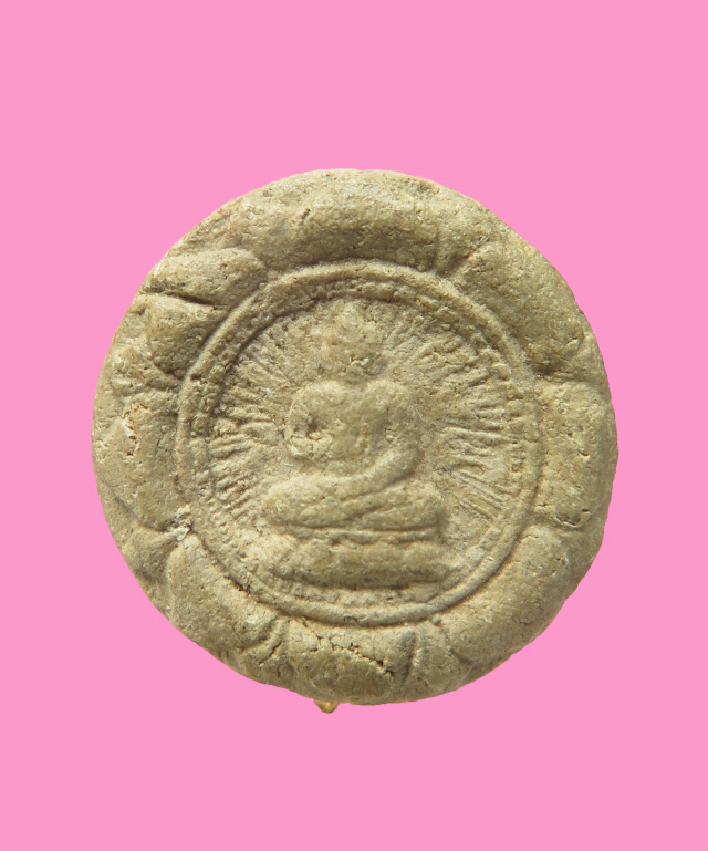 พระพิมพ์บัวบานประทานพร ตะกรุดทองคำ