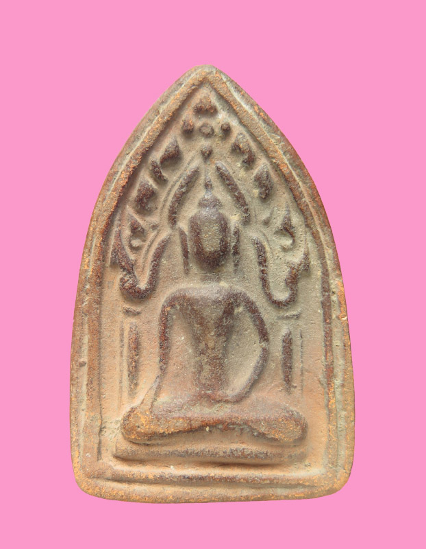 ขุนแผนซุ้มเรือนแก้ว เนื้อดิน เก่าจัด