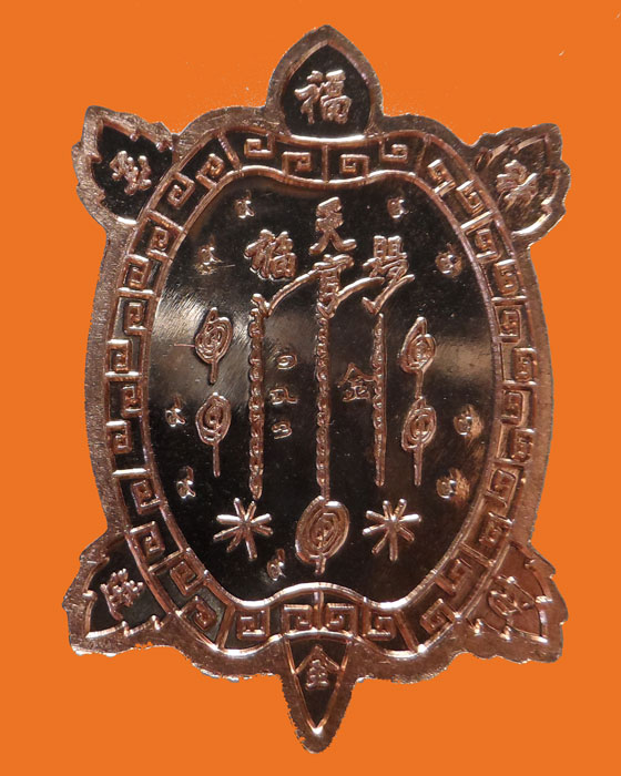 เหรียญพญาเต่าฟ้าประทานพร อาจารย์โง้ว กิมโคย ปี๒๕๖๓