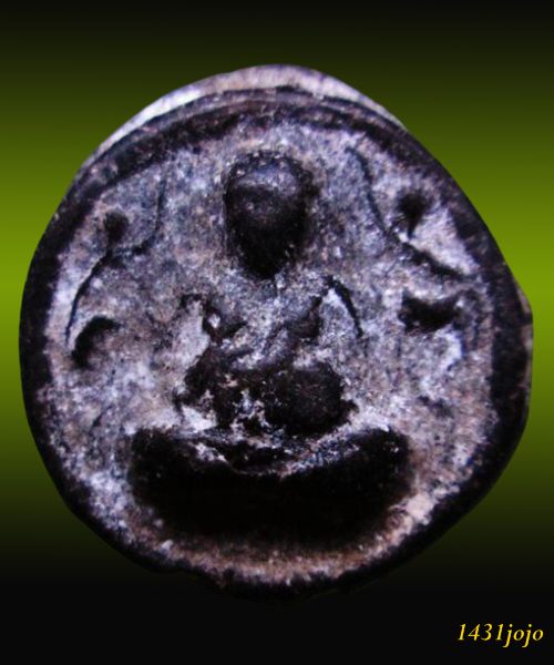 พระสังกัจายน์เนื้อดินผสมผงดินหน้าตะโพน หลวงพ่อเต้า วัดเกาะวังไทร หลวงพ่อแช่มวัดตาก้อง ปลุกเสก ปี2485