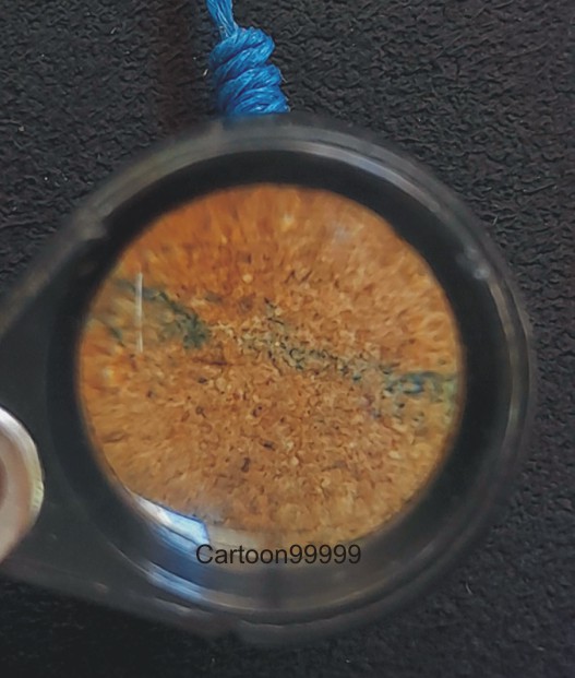 เม็ดประคำ เนื้อผงมหาเสน่าห์ ยุคต้น หลวงพ่อสงวน วัดไผ่พันมือ สุพรรณบุรีครับ (๑ เม็ดครับ)