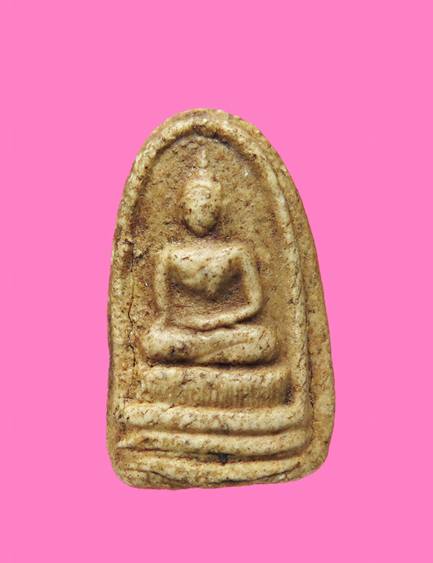 พระผงพิมพ์เล็บมือ ฐานบัวขีด