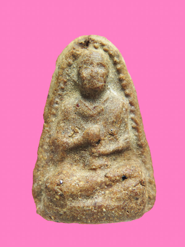 พระผงผสมว่าน พิมพ์สมเด็จโต หลวงพ่อเล็ก วัดกองดิน กาญจนบุรี