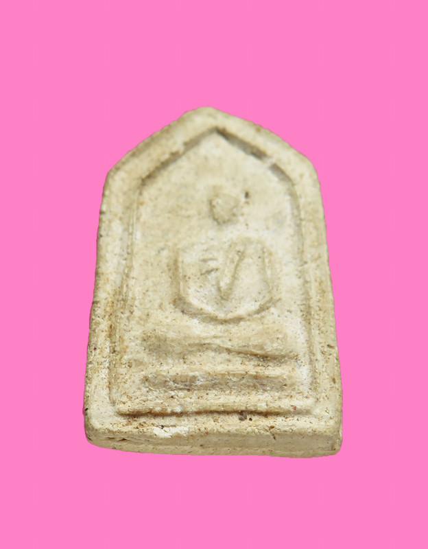 พระผงห้าเหลี่ยม พิมพ์เล็ก หลวงปู่เผือก วัดกิ่งแก้ว