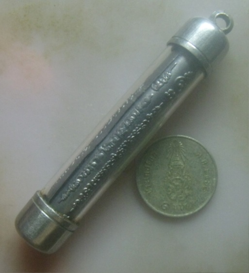 **เบา​ๆ​**ตะกรุดโทนมหายันต์ ๙ แถว เนื้อชินตะกั่ว ขนาดยาว 6.0 ซม.**สวยๆ ใส่หลอดพร้อมใช้