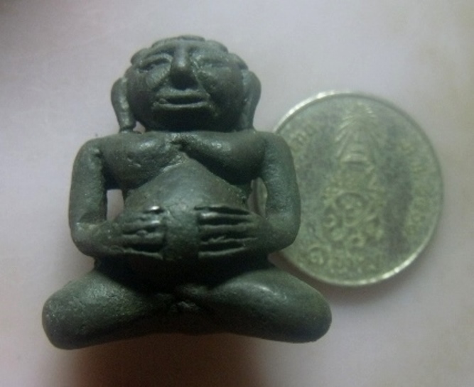 **เบา​ๆ​**รูปหล่อพระสังกัจจายน์ เนื้อสำริด เก่าๆไม่ทราบที่**เนื้อจัด สวยๆ เชิญชมครับ 