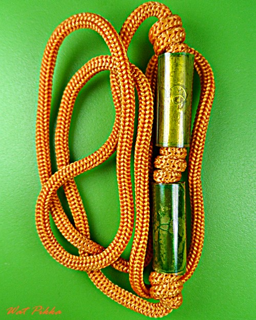 ตะกรุดคู่กันภัย หลวงปู่สิงห์ วัดบ้านขี้เหล็ก ศรีสะเกษ .D355