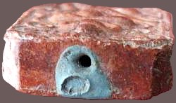 *พระหลวงพ่อปาน วัดบางนมโค พิมพ์ทรงหนุมาน หลังยันต์เกราะเพชร รุ่นสู่พุทธภูมิ ปี๒๕๓๖ เนื้อดิน*