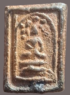 *พิมพ์คะแนนปรกโพธิ์ เนื้อดิน กรุวัดห้วยเขน หลวงพ่อเงิน วัดบางคลาน พิจิตร*