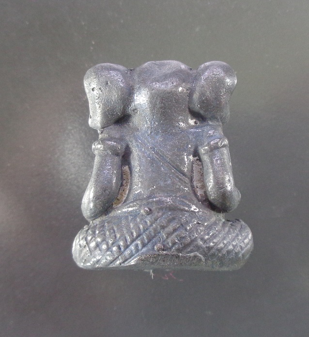 รูปหล่อพระพิฆเณศวร เนื้อสัมฤทธิ์ ขนาดหน้าตัก 1 นิ้ว สวยครับ