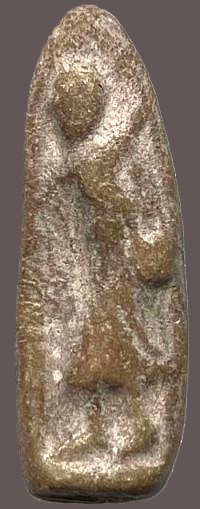 *พระสิวลีองค์จ้อย พิมพ์ไม่มีย่าม หัวแหลม เนื้อผงน้ำมัน หลวงพ่อกวย วัดโฆสิตาราม ชัยนาท*