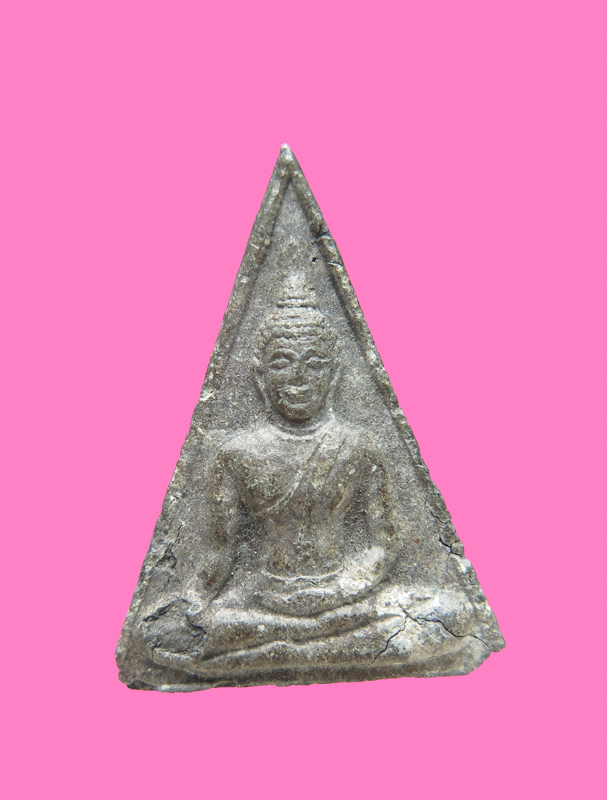 พระพุทธ เนื้อชิน หลังตะแกรง