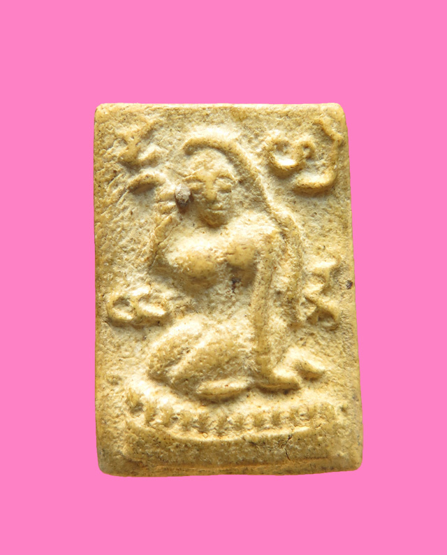 นางกวัก เนื้อผง ข้างยันต์ หลวงปู่จันทร์ วัดศรีเทพ