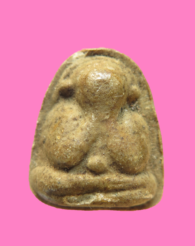 พระปิดตา หลังมียันต์