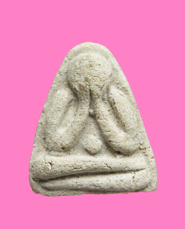 พระปิดตาผสมผงเก่าบางขุนพรหม อาจารย์เชื้อ วัดสะพานสูง กรุงเทพฯ ปี ๒๕๐๕